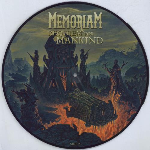 Memoriam Requiem For Mankind picture disc LP (vinyl picture disc album) German 6FTPDRE820288