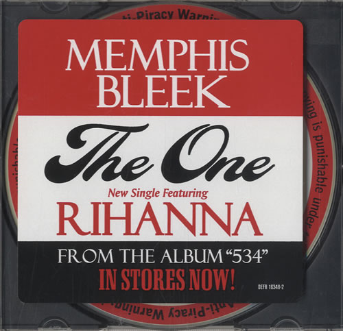 Memphis Bleak The One CD single (CD5 / 5") US EMPC5TH520395