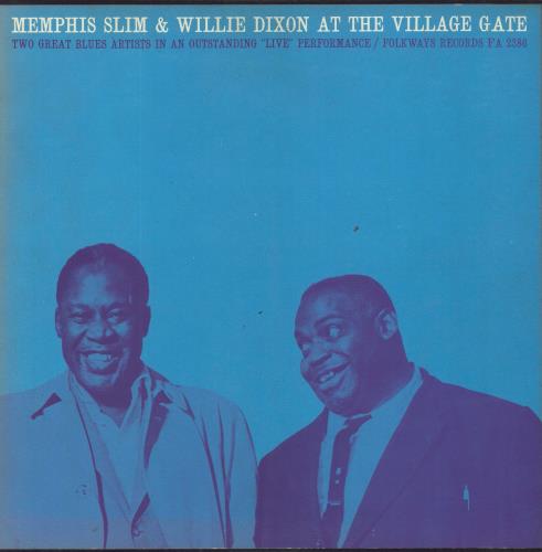 Memphis Slim At The Village Gate vinyl LP album (LP record) US MEMLPAT629502