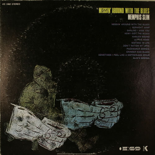 Memphis Slim Messin' Around With The Blues vinyl LP album (LP record) US MEMLPME552395