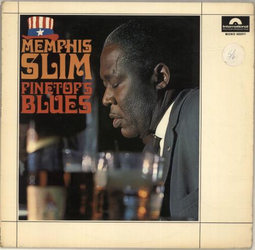 Memphis Slim Pinetop's Blues vinyl LP album (LP record) German MEMLPPI699477