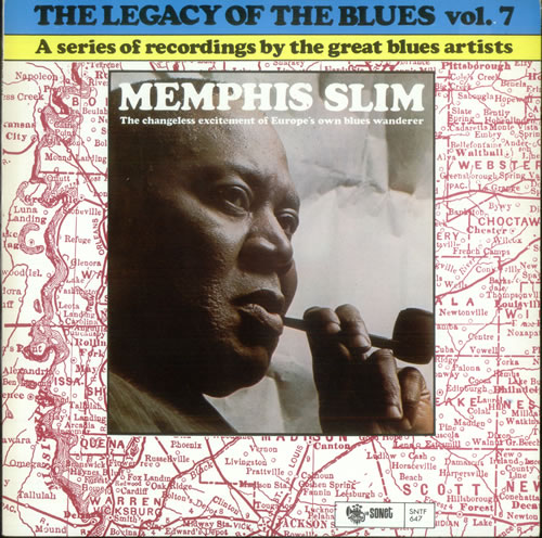 Memphis Slim The Legacy Of The Blues Vol. 7 vinyl LP album (LP record) UK MEMLPTH530818