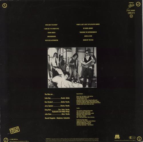 Men At Work Business As Usual - EX vinyl LP album (LP record) UK MENLPBU189584