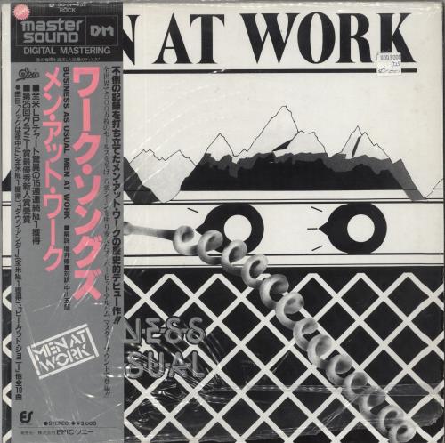Men At Work Business As Usual - Master Sound Edition vinyl LP album (LP record) Japanese MENLPBU557584