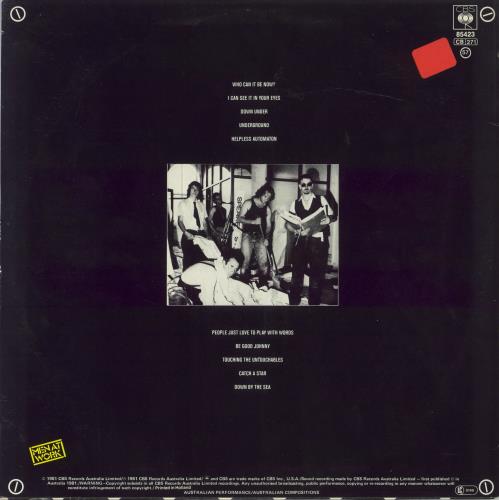 Men At Work Business As Usual vinyl LP album (LP record) Dutch MENLPBU564888