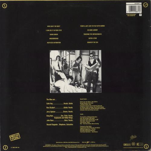 Men At Work Business As Usual vinyl LP album (LP record) UK MENLPBU566505