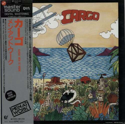 Men At Work Cargo vinyl LP album (LP record) Japanese MENLPCA590782