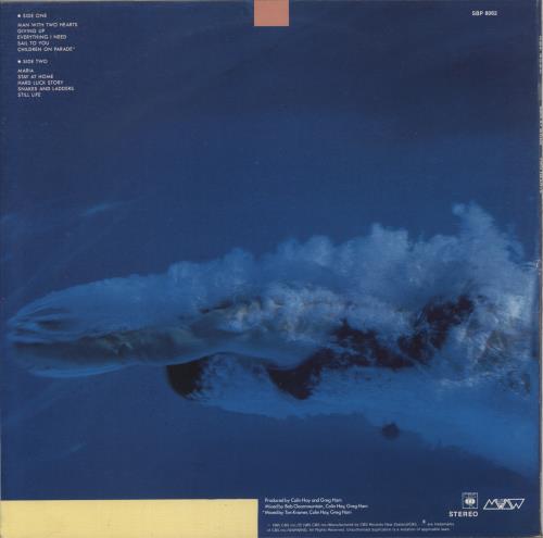 Men At Work Two Hearts vinyl LP album (LP record) New Zealand MENLPTW877343