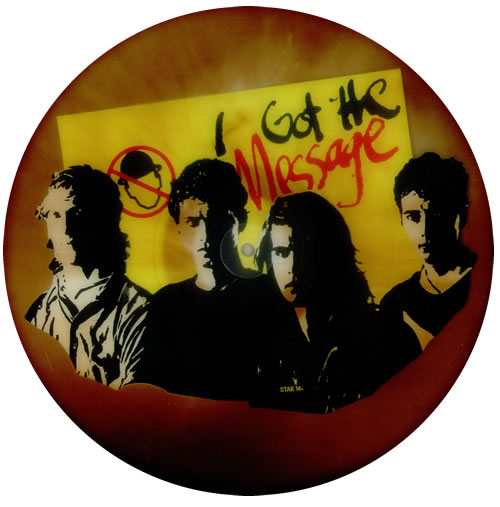 Men Without Hats I Got The Message uncut picture disc (vinyl) UK MWHUNIG544435