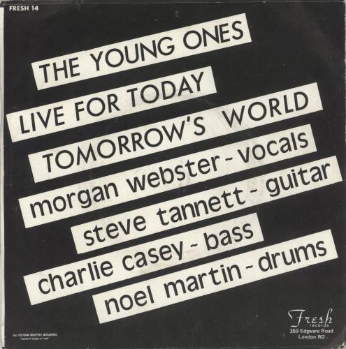 Menace The Young Ones - VG 7" vinyl single (7 inch record / 45) UK MN007TH889525