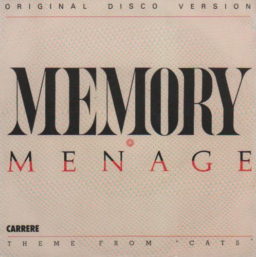 Menage Memory 7" vinyl single (7 inch record / 45) French M7N07ME656797