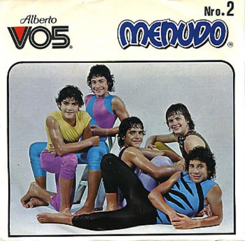 Menudo Alberto VO5 EP #2 7" vinyl single (7 inch record / 45) Colombian MNU07AL301538