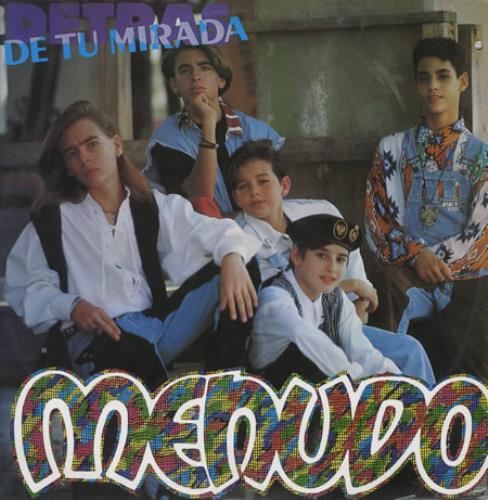 Menudo Detras de tu Mirada vinyl LP album (LP record) Colombian MNULPDE402960