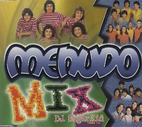 Menudo Menudo Mix CD single (CD5 / 5") Colombian MNUC5ME321378