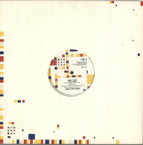 Merc And Monk Baby Face 12" vinyl single (12 inch record / Maxi-single) UK ZSR12BA736844