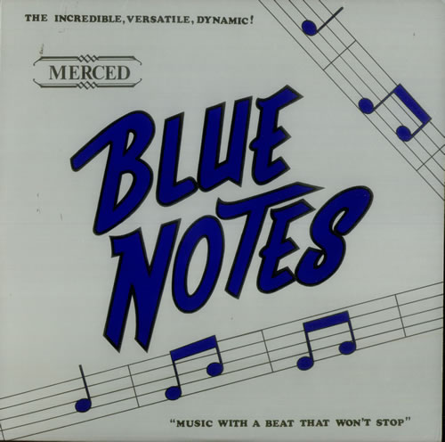 Merced Blue Notes The Merced Blue Notes - Blue Vinyl vinyl LP album (LP record) US NS9LPTH548586