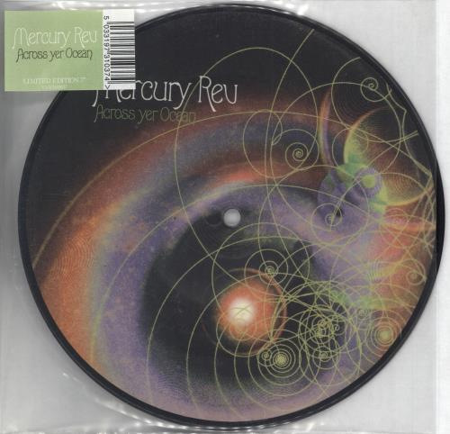 Mercury Rev Across Yer Ocean 7" vinyl picture disc (7 inch picture disc single) UK MEV7PAC320036