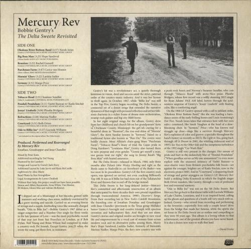 Mercury Rev Bobbie Gentry's The Delta Sweete Revisited - EX vinyl LP album (LP record) UK MEVLPBO874749