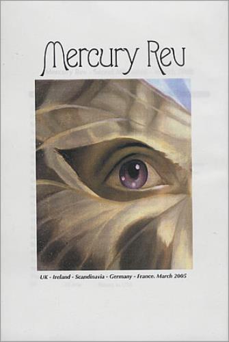 Mercury Rev Secret Migration Itinerary UK MEVBKSE406248
