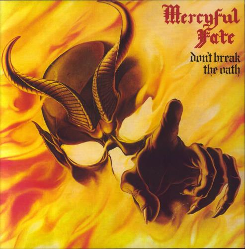 Mercyful Fate Don't Break The Oath - Yellow Vinyl vinyl LP album (LP record) US M-FLPDO837065