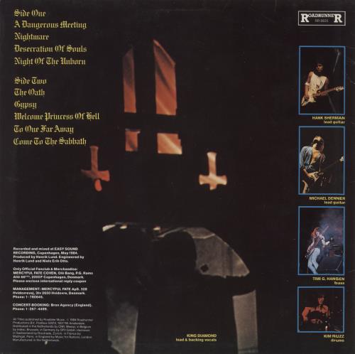 Mercyful Fate Don't Break The Oath vinyl LP album (LP record) Dutch M-FLPDO877730