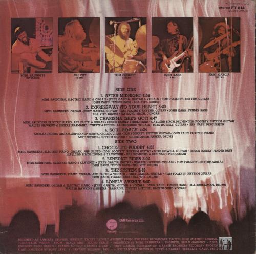 Merl Saunders Fire Up vinyl LP album (LP record) UK MRLLPFI314238