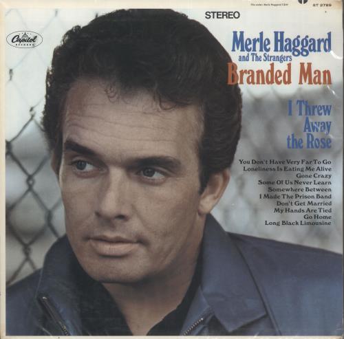 Merle Haggard Branded Man vinyl LP album (LP record) UK MBJLPBR489933