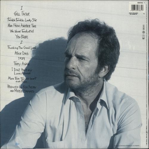 Merle Haggard Chill Factor vinyl LP album (LP record) UK MBJLPCH858661