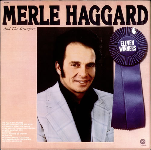 Merle Haggard Eleven Winners vinyl LP album (LP record) US MBJLPEL524483