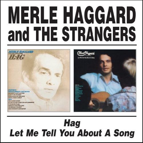 Merle Haggard Hag / Let Me Tell You About A Song CD album (CDLP) UK MBJCDHA434136