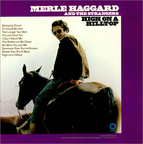 Merle Haggard High On A Hilltop vinyl LP album (LP record) US MBJLPHI457706