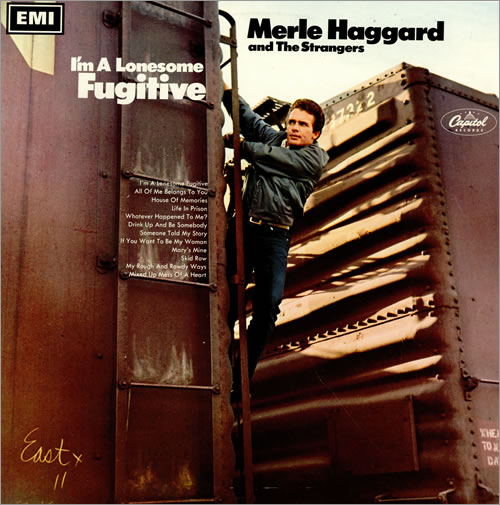 Merle Haggard I'm A Lonesome Fugitive vinyl LP album (LP record) UK MBJLPIM458571