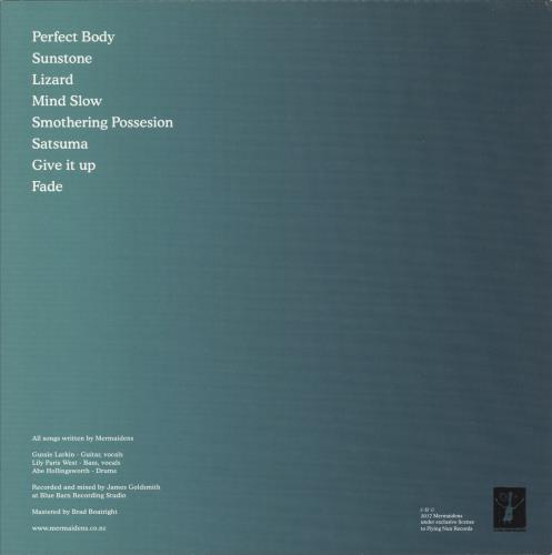 Mermaidens Perfect Body - Orange Vinyl vinyl LP album (LP record) New Zealand 9ORLPPE871546