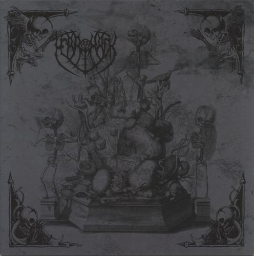 Merrimack Of Entropy And Life Denial - Red With Black Splatter Vinyl vinyl LP album (LP record) US 8G4LPOF867888