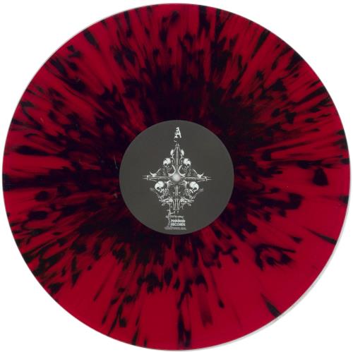 Merrimack Of Entropy And Life Denial - Red With Black Splatter Vinyl vinyl LP album (LP record) US 8G4LPOF867888
