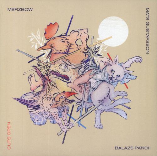 Merzbow Cuts Open - Purple Vinyl 2-LP vinyl record set (Double LP Album) UK 1V-2LCU810652