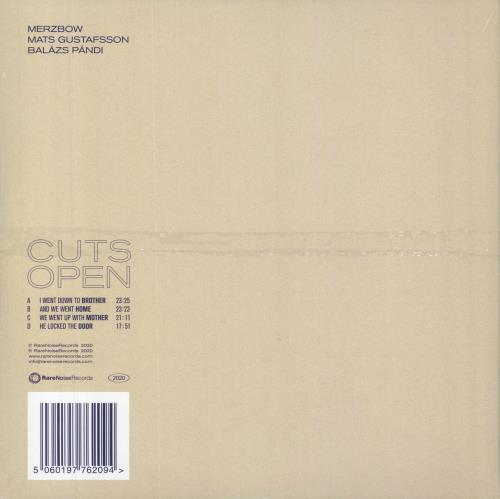 Merzbow Cuts Open - Purple Vinyl 2-LP vinyl record set (Double LP Album) UK 1V-2LCU810652