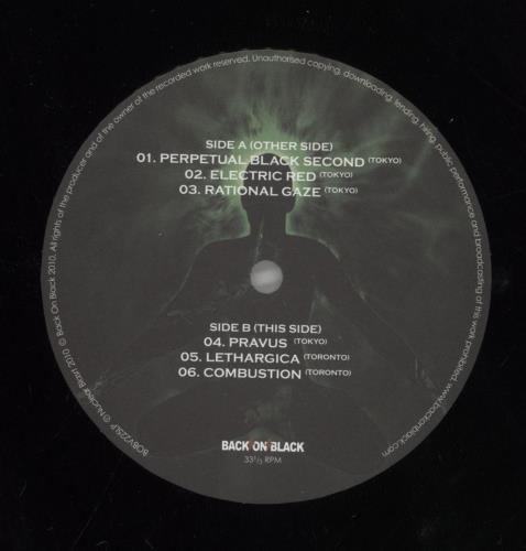 Meshuggah Alive - Black Vinyl and White Vinyl 2-LP vinyl record set (Double LP Album) UK QLX2LAL861115