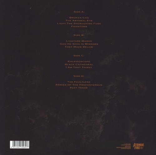 Meshuggah Immutable - Red & Black Marbled Vinyl 2-LP vinyl record set (Double LP Album) German QLX2LIM823862