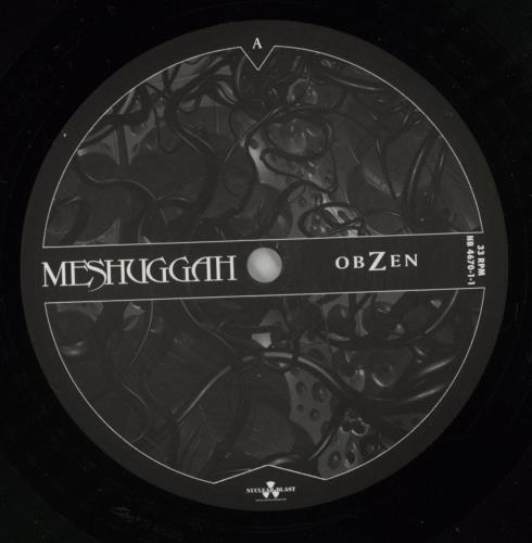 Meshuggah Obzen vinyl LP album (LP record) UK QLXLPOB867832