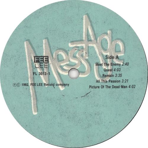 Mess Age Mess Age vinyl LP album (LP record) Russian ZSWLPME720098