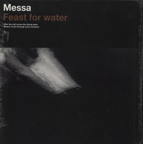 Messa Feast For Water - Black in Clear Vinyl vinyl LP album (LP record) Italian 2G8LPFE758591