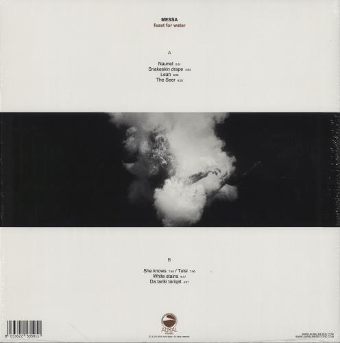 Messa Feast For Water - Black in Clear Vinyl vinyl LP album (LP record) Italian 2G8LPFE758591