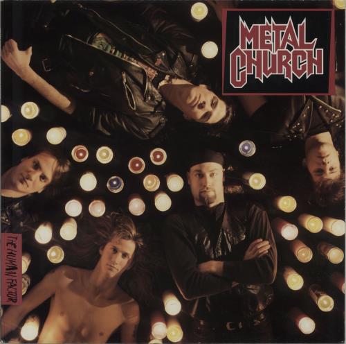 Metal Church The Human Factor - Promo Stickered vinyl LP album (LP record) Dutch MT9LPTH676003