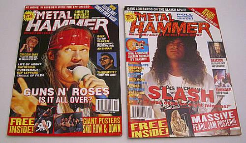 Metal Hammer Magazine Metal Hammer - Set Of Two Magazines magazine UK OG3MAME360971