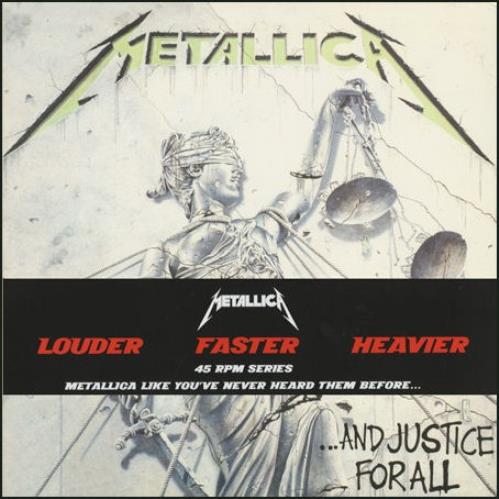 Metallica ...And Justice For All 4-LP vinyl album record set US MET4LAN456467