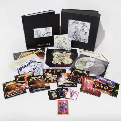 Metallica ...And Justice For All box set UK METBXAN741580