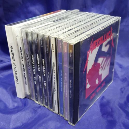 Metallica 1983-2016 Studio Albums CD album (CDLP) UK METCDST700620