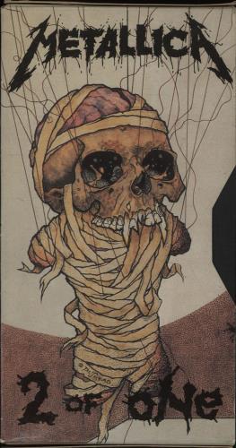 Metallica 2 Of One video (VHS or PAL or NTSC) UK METVIOF90256