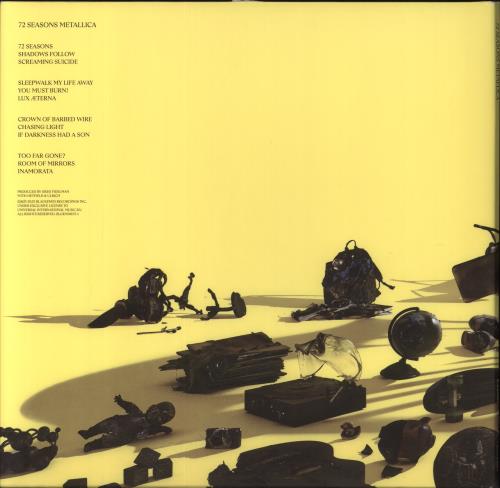 Metallica 72 Seasons - Midnight Violet Vinyl - EX 2-LP vinyl record set (Double LP Album) UK MET2LSE855239